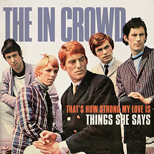 VinylHSH Five men in 1960s attire on a vinyl record cover for The In Crowd.