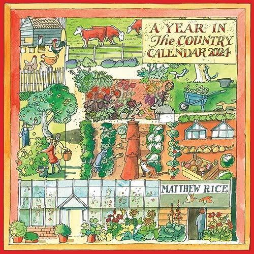 Matthew Rice A Year In The Country Wall Calendar 2024