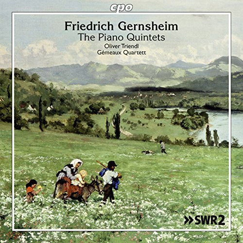 Oliver Triendl/gemeaux Quart - Gernsheim:Piano Quintets [Oliver Triendl; Gemeaux Quartet] [CPO: 777580-2] [CD]
