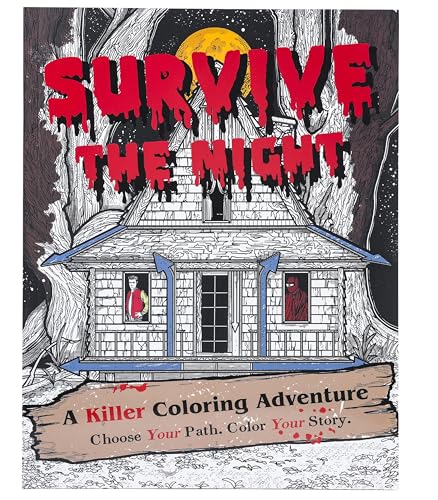 Survive The Night : A Killer Coloring Adventure