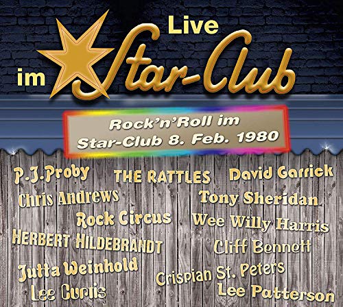 CD cover for "Live Im Star-Club" featuring a star and band names.