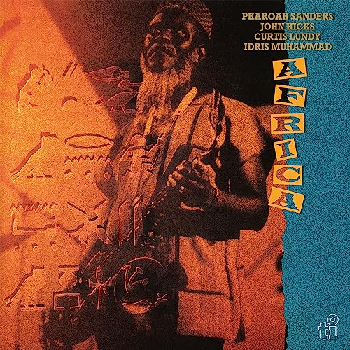 Pharaoh Sanders - Africa (Orange & Black Marbled Vinyl) [VINYL]