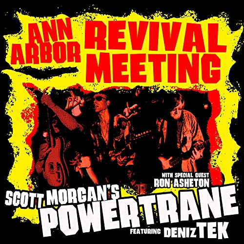 Record cover featuring a band photo and bold yellow and black text.