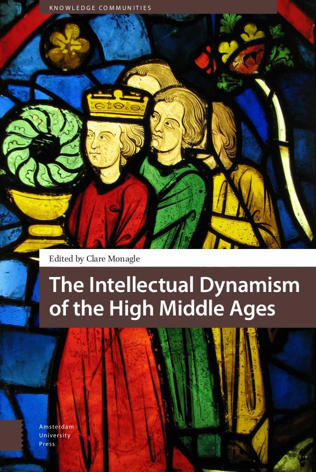 Book cover featuring stained glass figures and the title “The Intellectual Dynamism…”