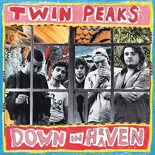 Album cover for Twin Peaks’ “Down In Heaven” featuring a band portrait.