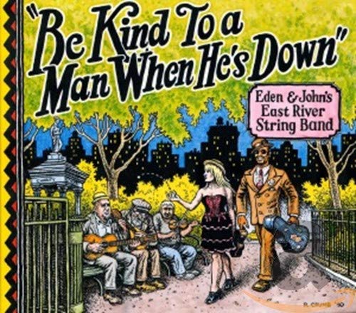 CD cover with illustrated musicians and a Statue of Liberty motif.