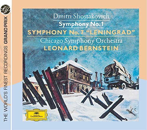Chicago Symphony Orchestra Leonard Bernstein - Shostakovich: Symphonies Nos.1 & 7 "Leningrad" [CD]