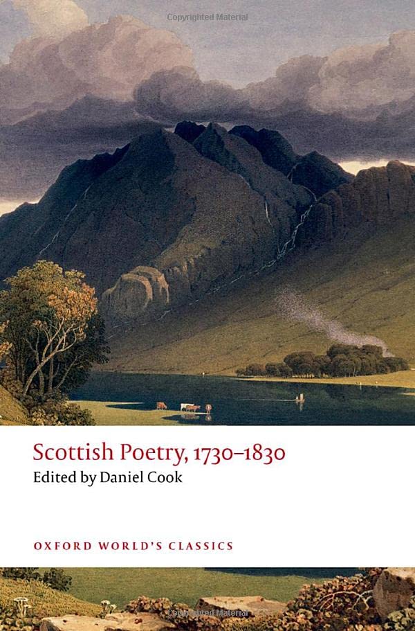Scottish Poetry, 1730-1830 (Oxford World's Classics)