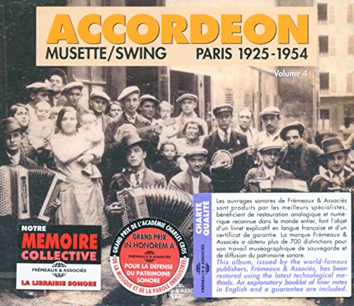 Accordeon Volume 4 - Accordeon Musette / Swing 1925-1954 (2CD) [CD]