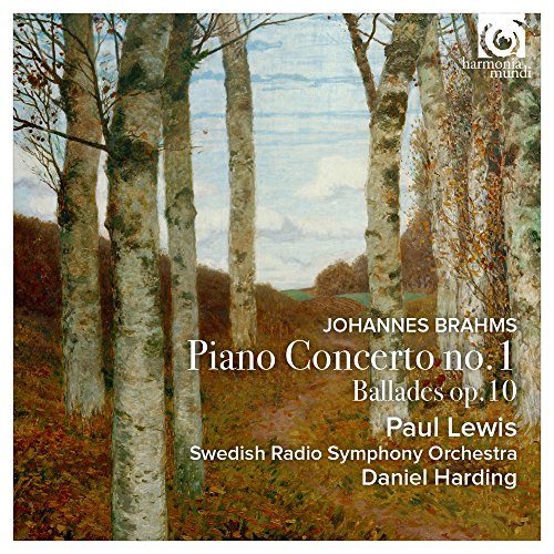 Paul Lewis & Daniel Harding - Brahms: Piano Concerto No.1 - Ballades Op.10 [CD]