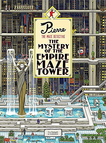 Pierre The Maze Detective: The Mystery of the Empire Maze Tower: (Maze Book for Kids, Adventure Puzzle Book, Seek and Find Book): 1
