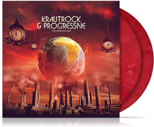 Various - Krautrock And Progressive - The Definitive Era (Red Marble Vinyl) [VINYL]