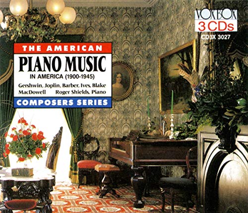 Rogers Shield - Samuel Barber, Aaron Copland, Charles Ives, Cyril Scott: Piano Music America 1900-45 [CD]