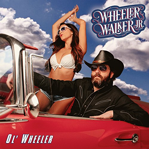 CD cover featuring two people by a classic red car.