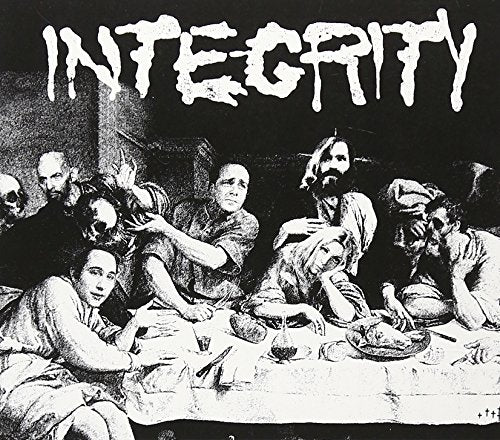 Integrity album cover depicting a distressed reimagining of The Last Supper.