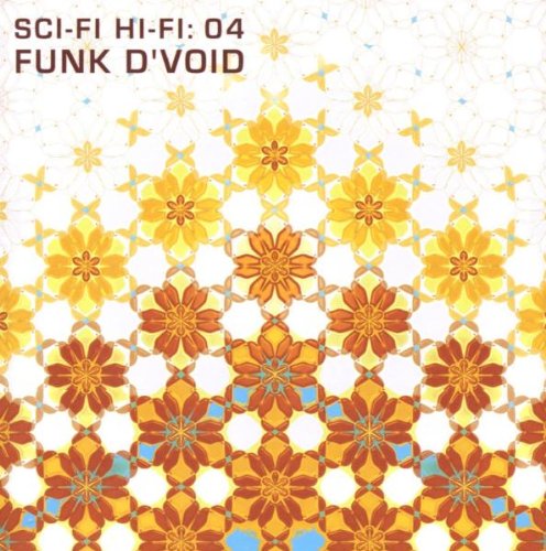 CD cover with orange and yellow floral pattern, text "Funk D'void".