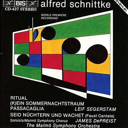 Mikael Bellini - Schnittke: Faust Cantata [CD]