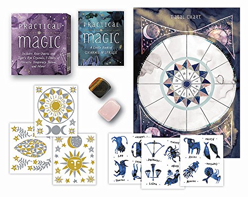Practical Magic: Includes Rose Quartz And Tiger's Eye Crystals, 3 Sheets Of Metallic Tattoos, And More!
