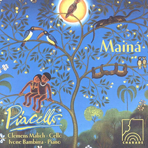 Malich Clemens/ivone Bambirra - Piacello - Maina (Works for Cello and Piano by Piazzolla, Malich, Saint-Saens etc.) [CD]