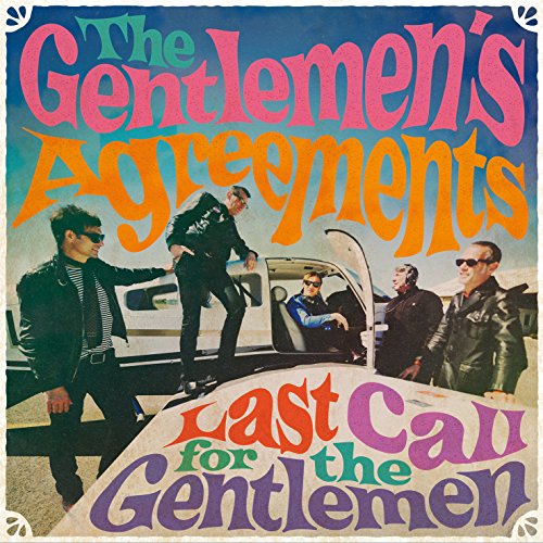 CD cover: band photo with vintage car, bold text, and orange accents.