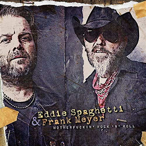 CD cover featuring two bearded men in hats, "Frank Spaghetti" text.