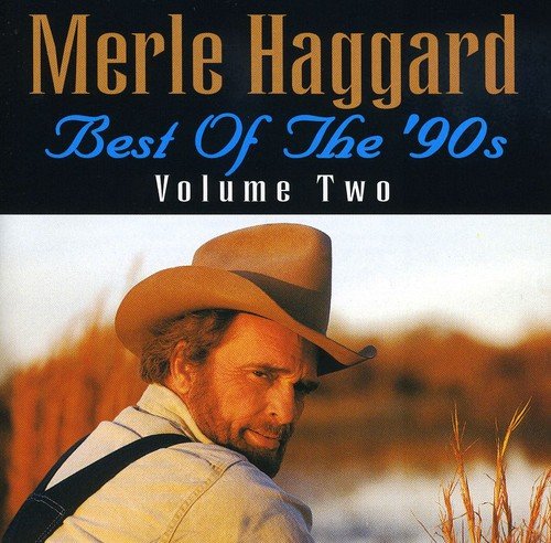 Merle Haggard album cover featuring the artist in a cowboy hat.