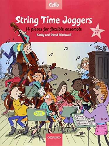 String Time Joggers Cello book + CD: 14 pieces for flexible ensemble