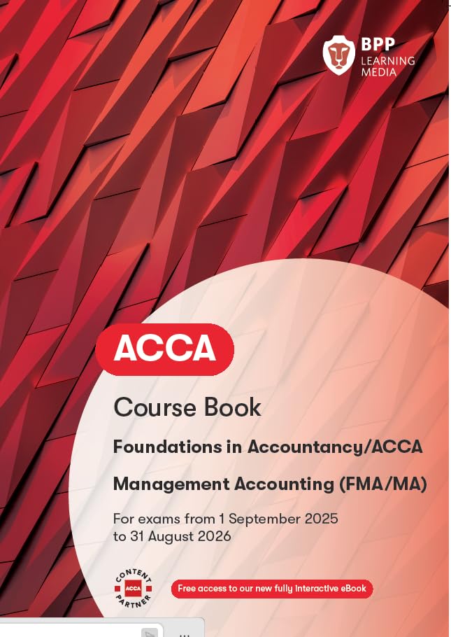 FIA Foundations in Management Accounting FMA : Course Book