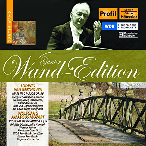CD cover featuring conductor Günter Wand and a bridge landscape.