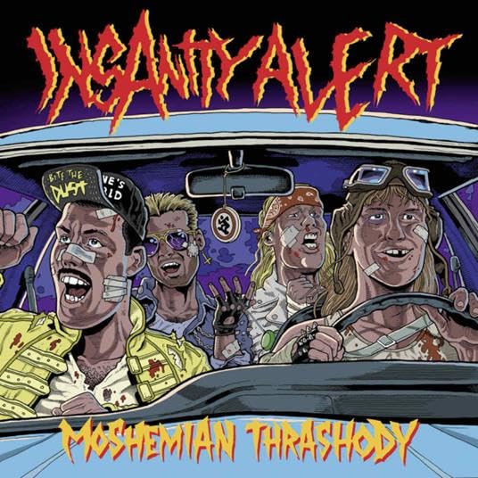 Insanity Alert - Moshemian Thrashody EP (Splatter Vinyl) [VINYL]