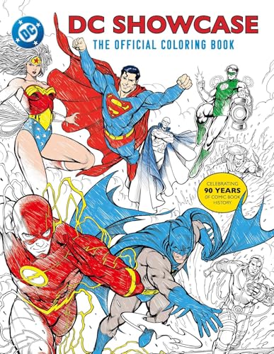 DC Showcase : The Official Coloring Book