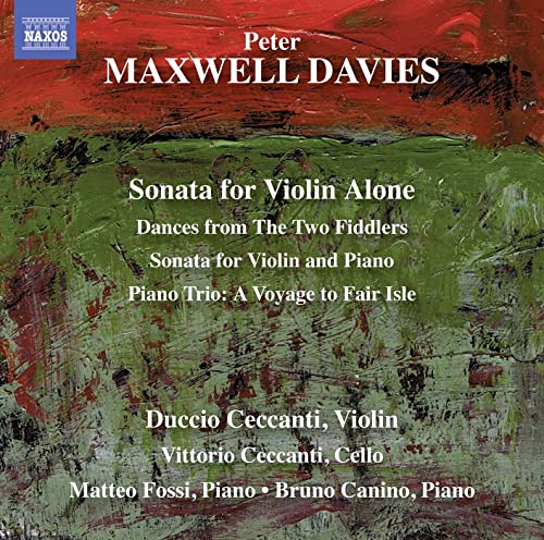 Duccio Ceccanti - M-Daviessonata Violin Alone [CD]