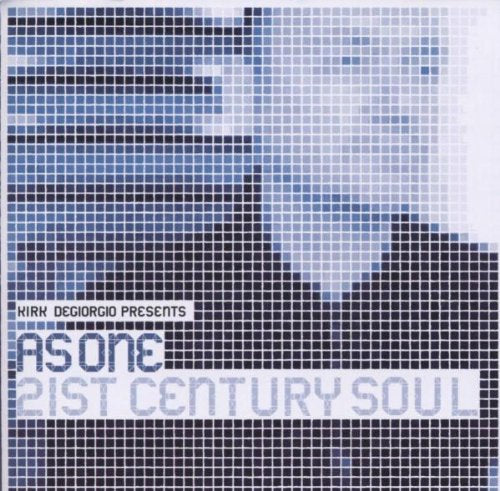 CD cover with pixelated face and text: "As One - 21st Century Soul".