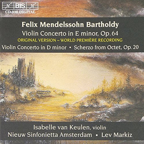 F. Mendelssohn-bartholdy - Violin Concerto in E Minor (Nieuw Sin Ams, Markiz) [CD]