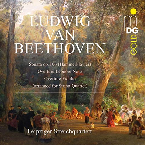 Leipzig String Quartet - Beethoven: Sonatas & Overtures Arr. String Quartet [CD]