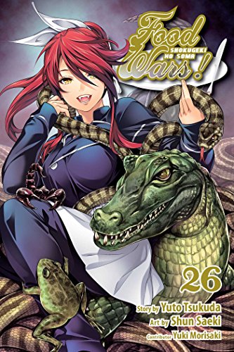 Manga volume 26 cover featuring a woman with a snake and alligator.