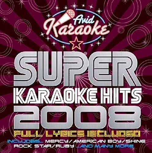 Super Karaoke Hits 2008 - Karaoke - Super Karaoke Hits 2008 [CD]