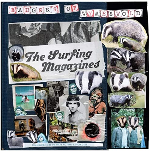 The Surfing Magazines - BADGERS OF WYMESWOLD (RED & CREAM) [VINYL]