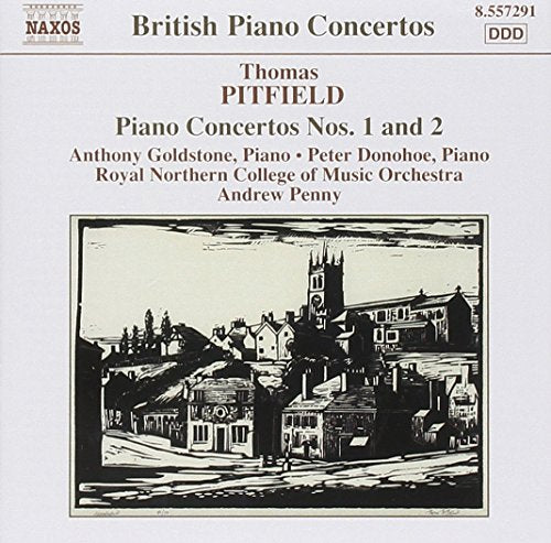 Goldstonedonohoerncmopenny - PITFIELD: Piano Concertos Nos. 1 and 2 / Xylophone Sonata [CD]