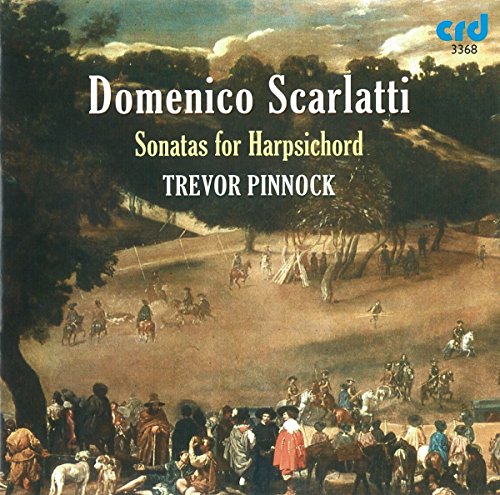 Trevor Pinnock - Scarlatti: Sonatas for Harpsichord (Kk 124, 99, 201, 87, 46, 95, 204a, 490, 491, 520, 521, 513) /Pinnock [CD]