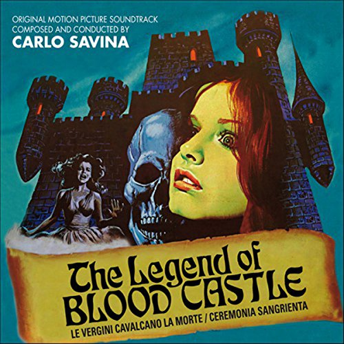 CD cover for "The Legend of Blood Castle" featuring a castle and woman.