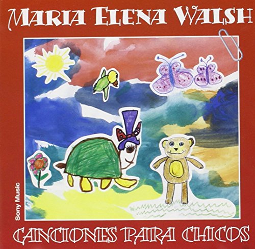 CD cover with childlike illustrations of a turtle, bear, and butterflies.
