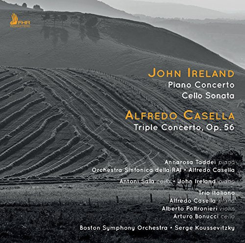 Taddei Annarosa - Ireland: Piano Concerto, Cello Sonata; Casella: Triple Concerto, Op. 56 [CD]