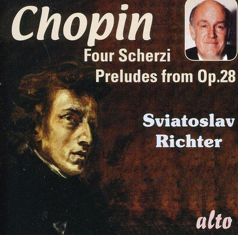 F. Chopin - Chopin 4 Scherzi 13 Selected Preludes [CD]