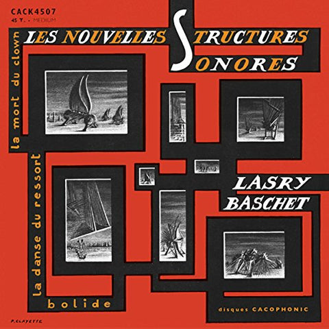 Lasry-baschet - Les Nouvelles Structures Sonores [7 inch] [VINYL]