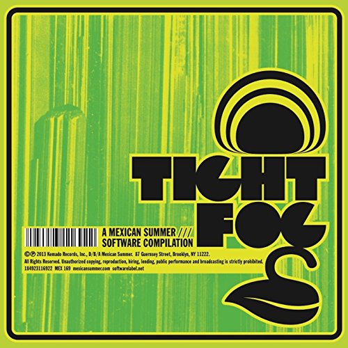 CD cover for "Tight Fog: A Mexican Summer & Software" with green and black design.