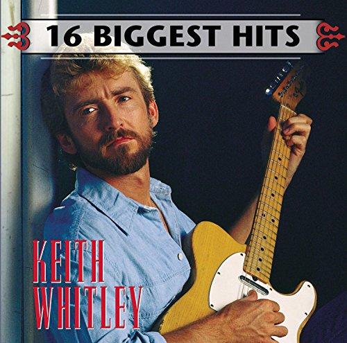 Keith Whitley album cover featuring the artist with a guitar.