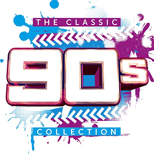 CD cover for "The Classic 90s Collection" with bold text and graphics.