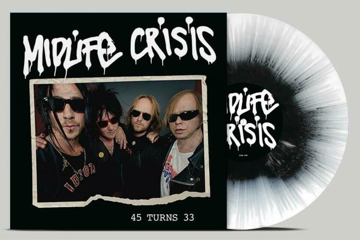 Midlife Crisis - 45 Turns 33 (splatter Black/white Vinyl) [VINYL]