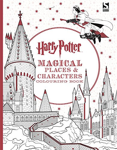 Harry Potter Magical Places and Characters Colouring Book 3